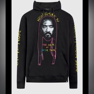 Neon Future IV - Steve Aoki Cut Out Pop Art Hoodie L